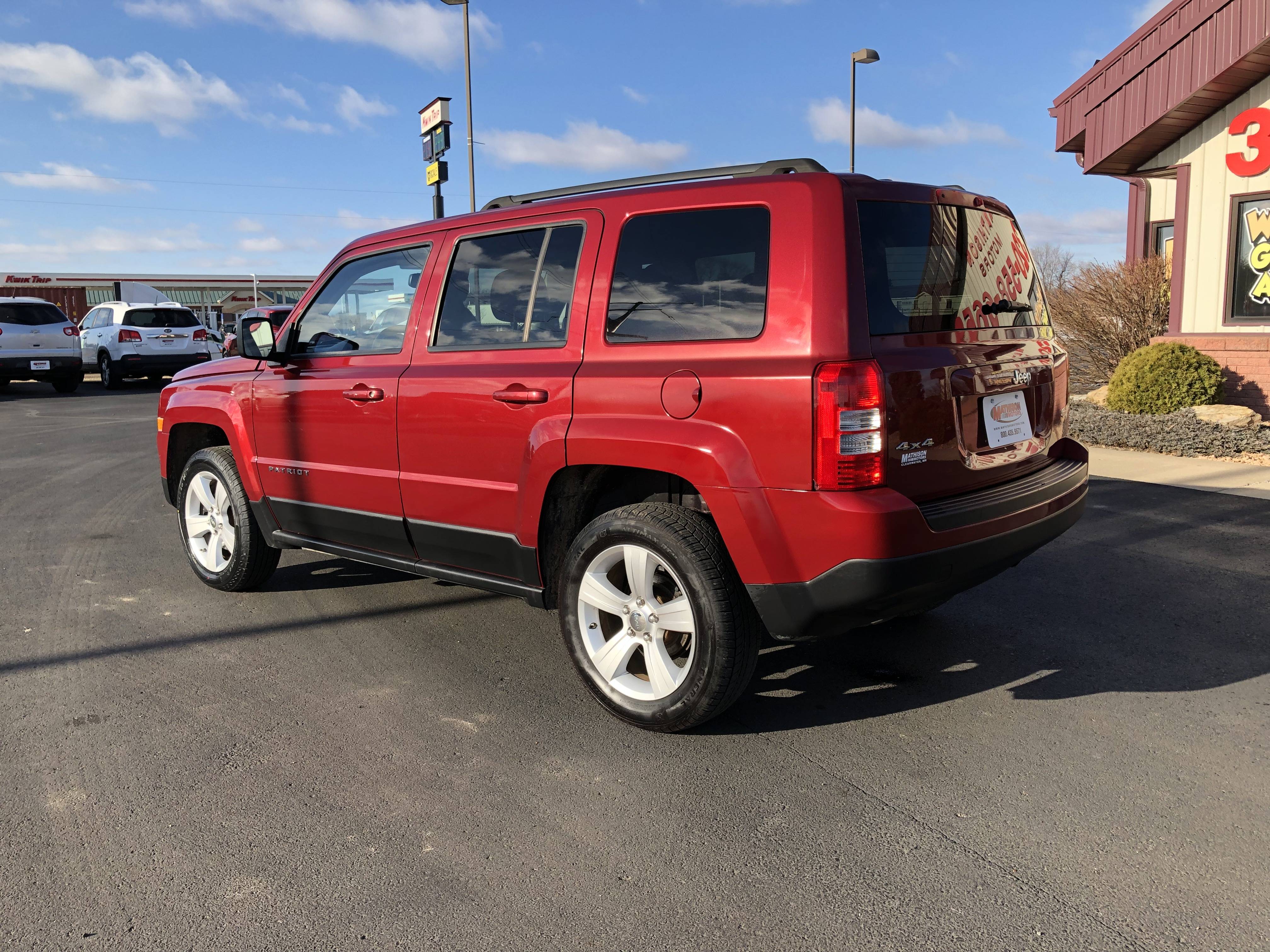 Used 2012 Jeep Patriot LATITUDE for sale in MATHISON