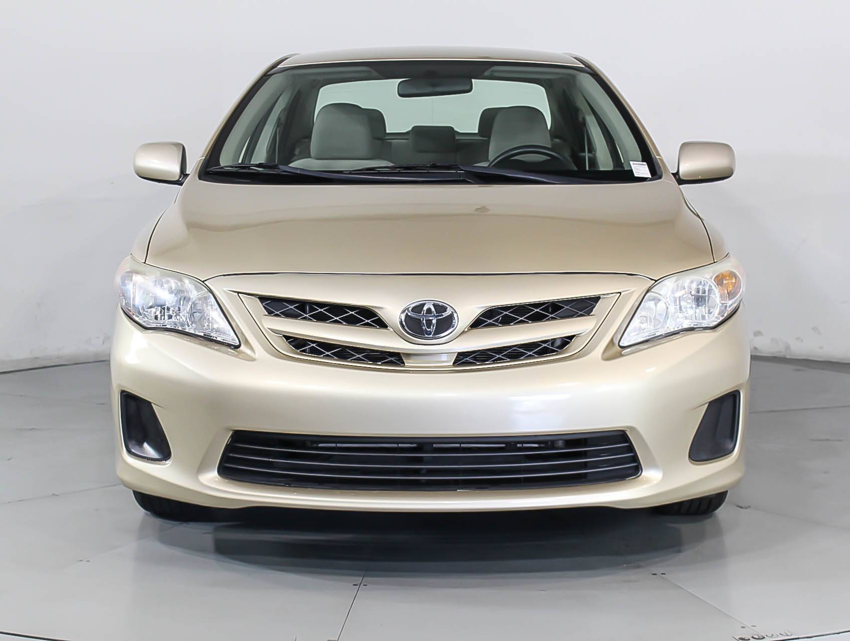 Florida Fine Cars - Used TOYOTA COROLLA 2011 HOLLYWOOD Le