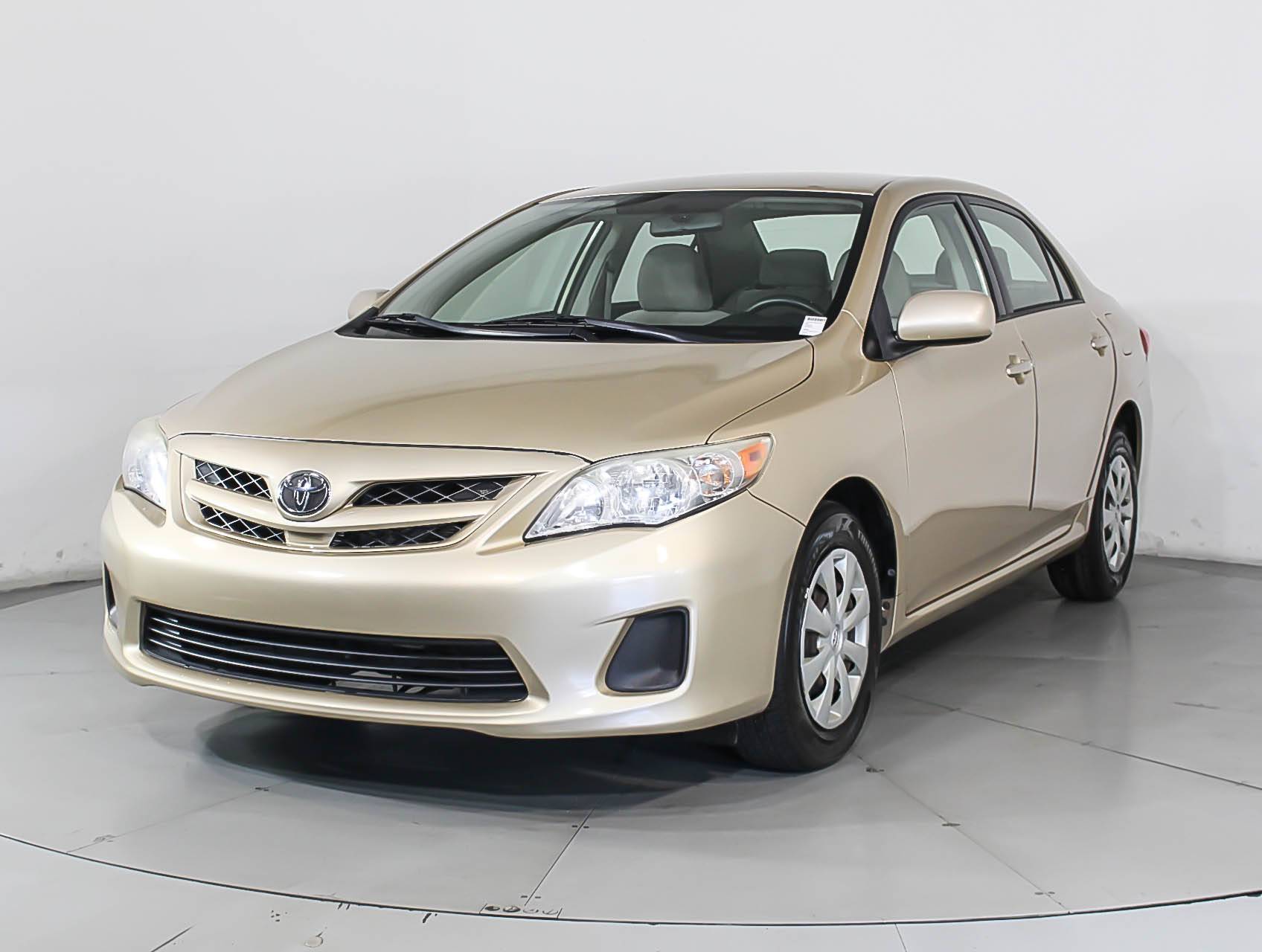 Florida Fine Cars - Used TOYOTA COROLLA 2011 HOLLYWOOD Le