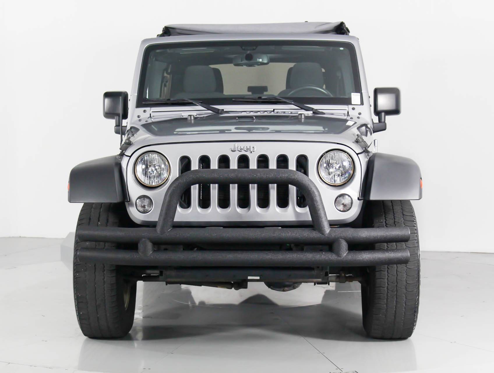 Florida Fine Cars - Used JEEP WRANGLER UNLIMITED 2015 WEST PALM SPORT