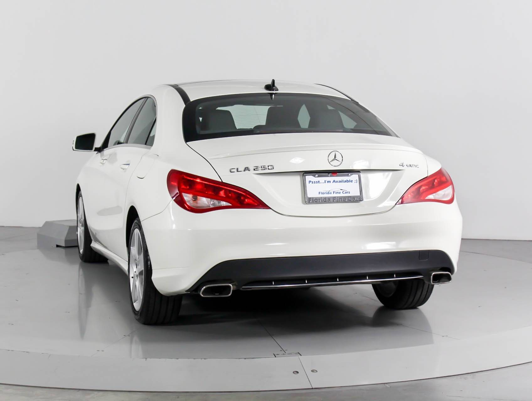 Florida Fine Cars - Used MERCEDES-BENZ CLA CLASS 2015 WEST PALM CLA250 4MATIC