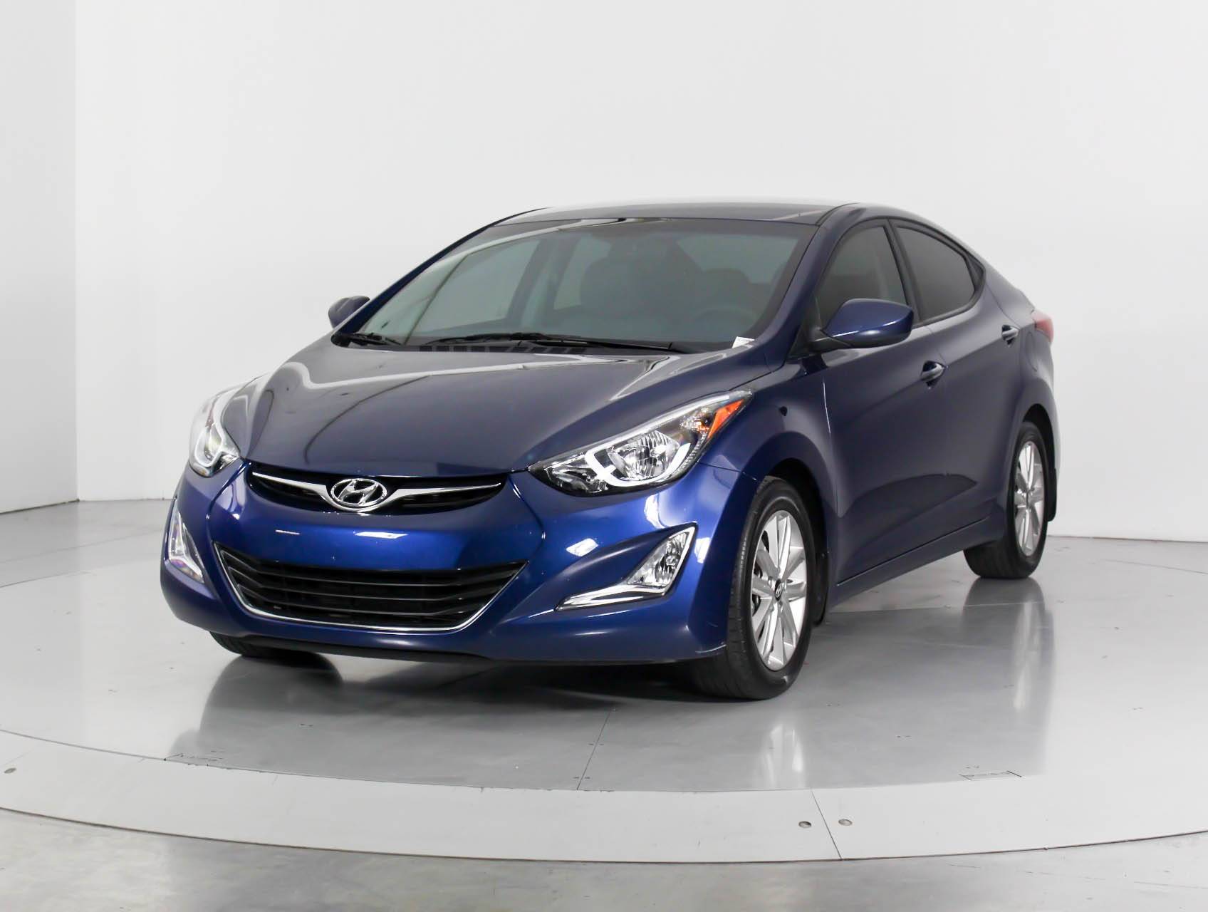 Florida Fine Cars - Used HYUNDAI ELANTRA 2015 WEST PALM Se