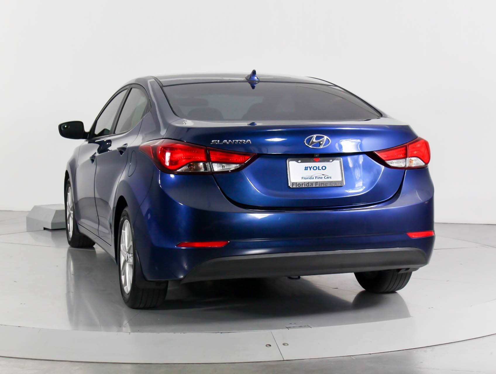 Florida Fine Cars - Used HYUNDAI ELANTRA 2015 WEST PALM Se