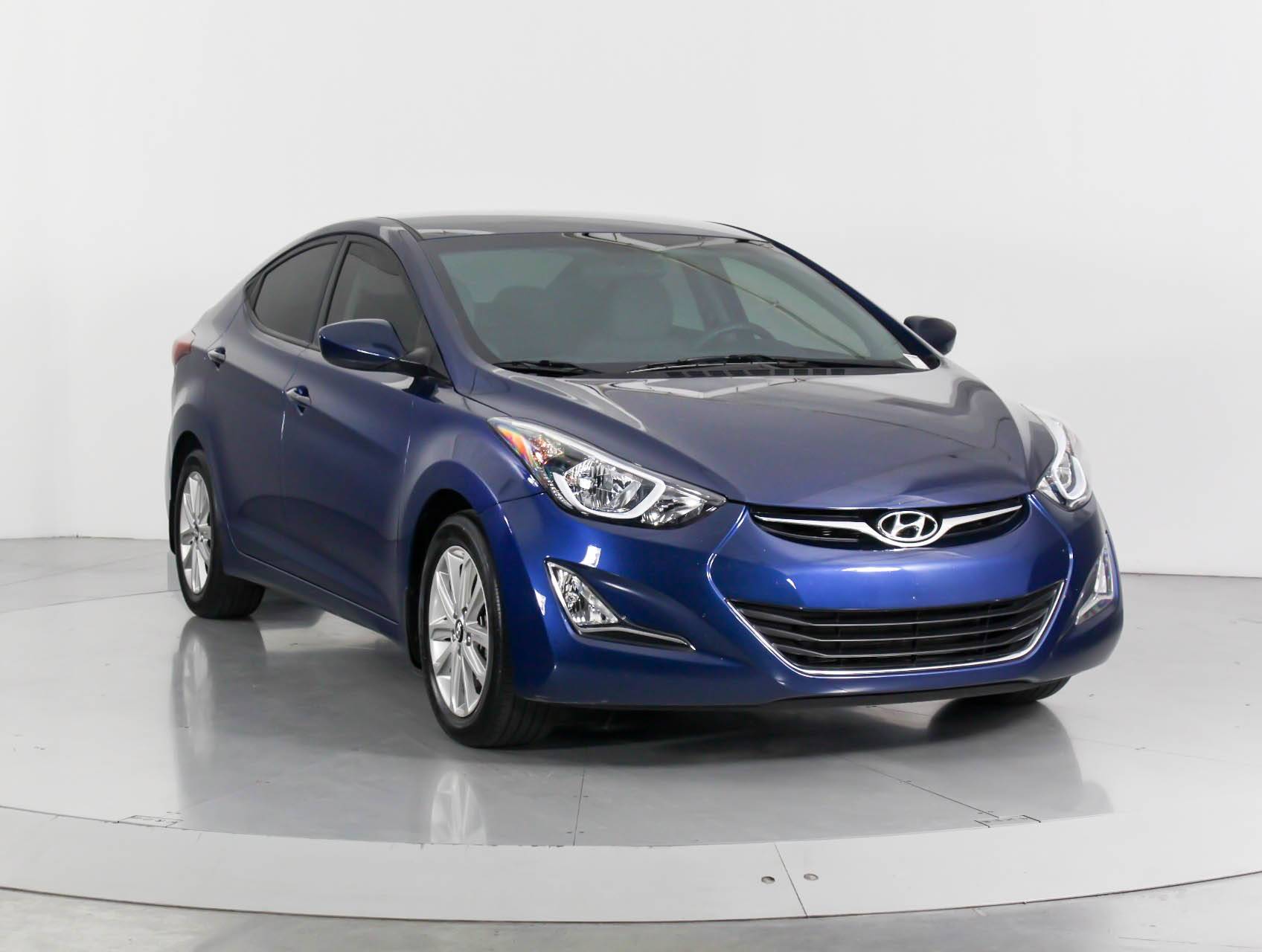 Florida Fine Cars - Used HYUNDAI ELANTRA 2015 WEST PALM Se