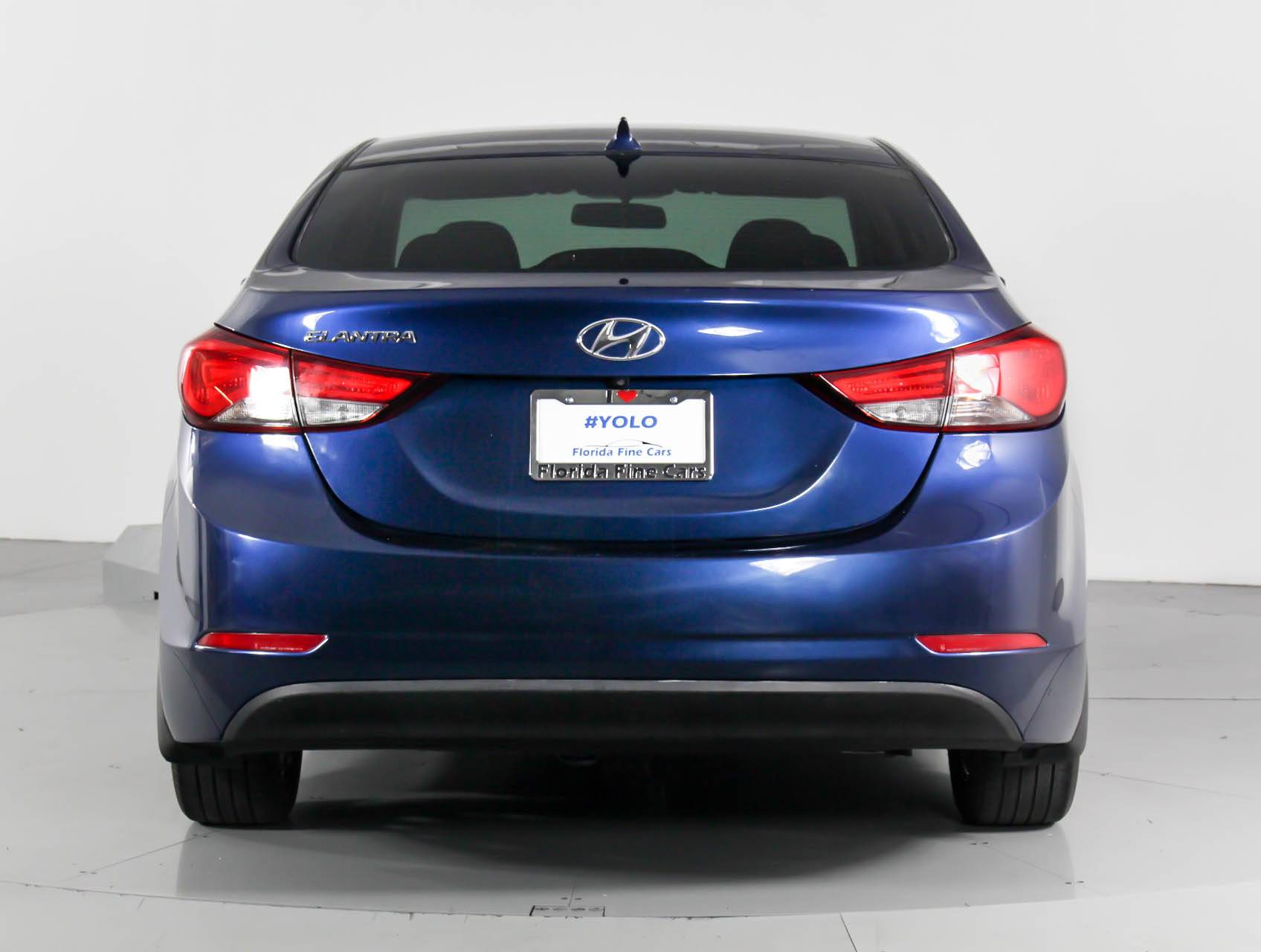 Florida Fine Cars - Used HYUNDAI ELANTRA 2015 WEST PALM Se