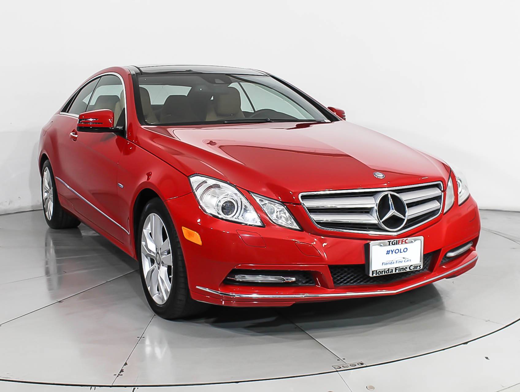 Florida Fine Cars - Used MERCEDES-BENZ E CLASS 2012 MIAMI E350