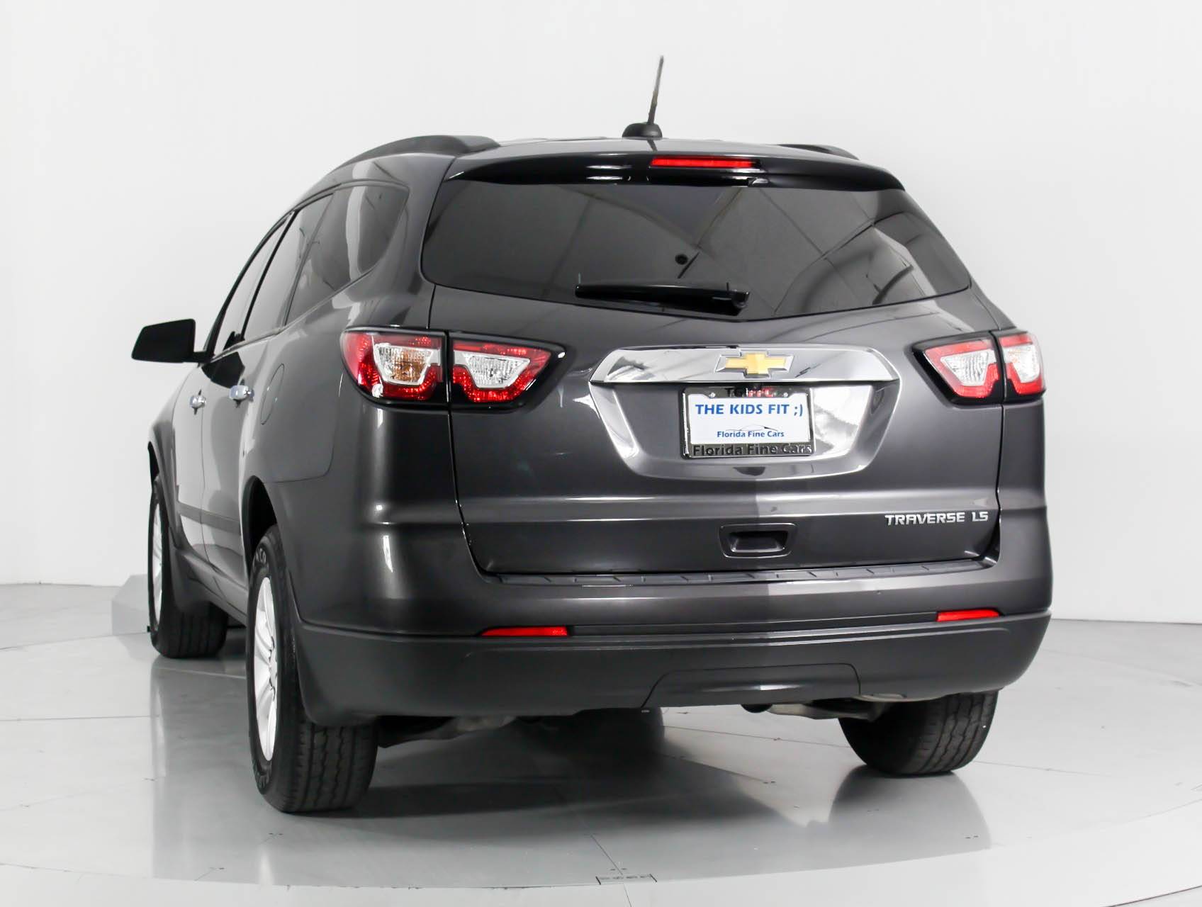 Florida Fine Cars - Used CHEVROLET TRAVERSE 2016 WEST PALM LS