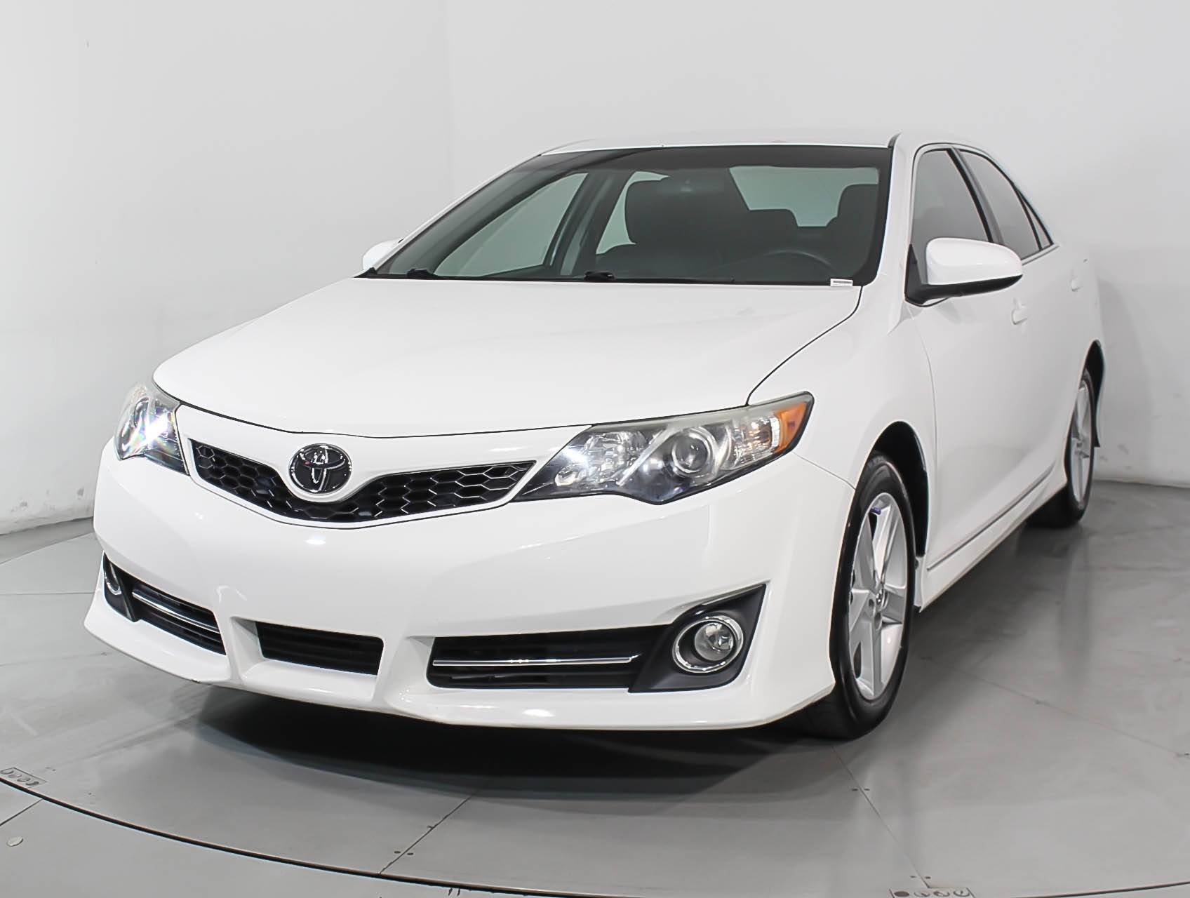 Used 2013 TOYOTA CAMRY Se for sale in HOLLYWOOD | 101746