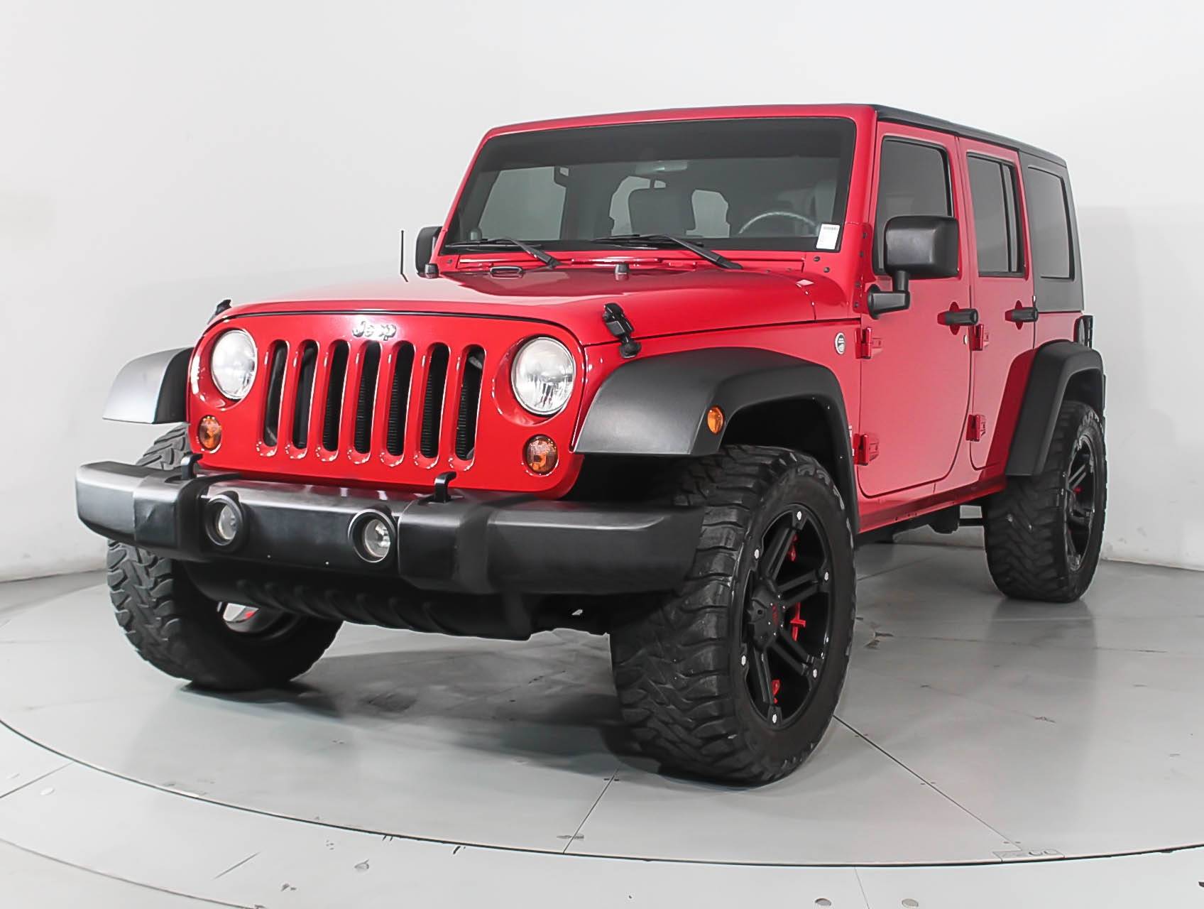 Used 2010 JEEP WRANGLER UNLIMITED SPORT for sale in MIAMI | 101995