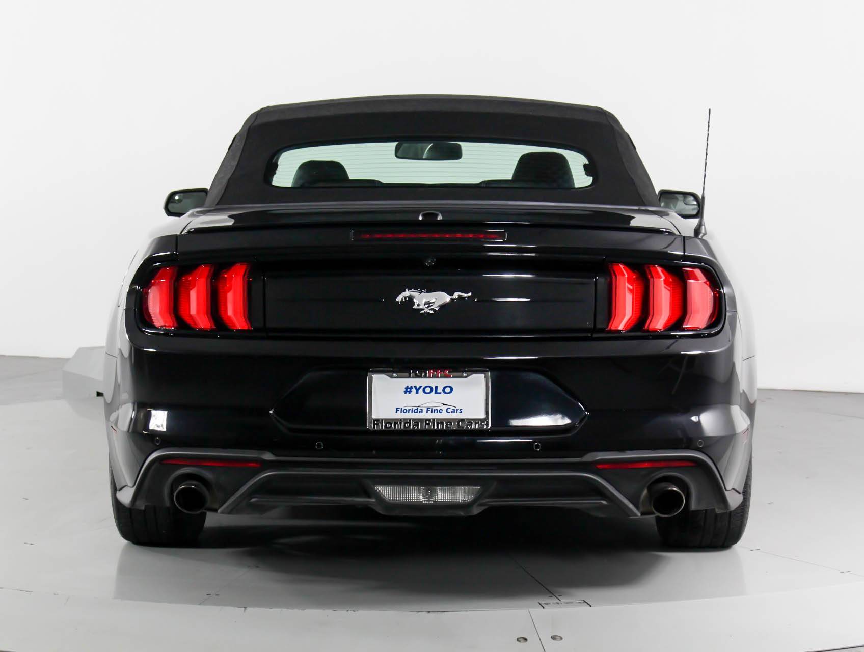Florida Fine Cars - Used FORD MUSTANG 2018 WEST PALM Ecoboost Premium