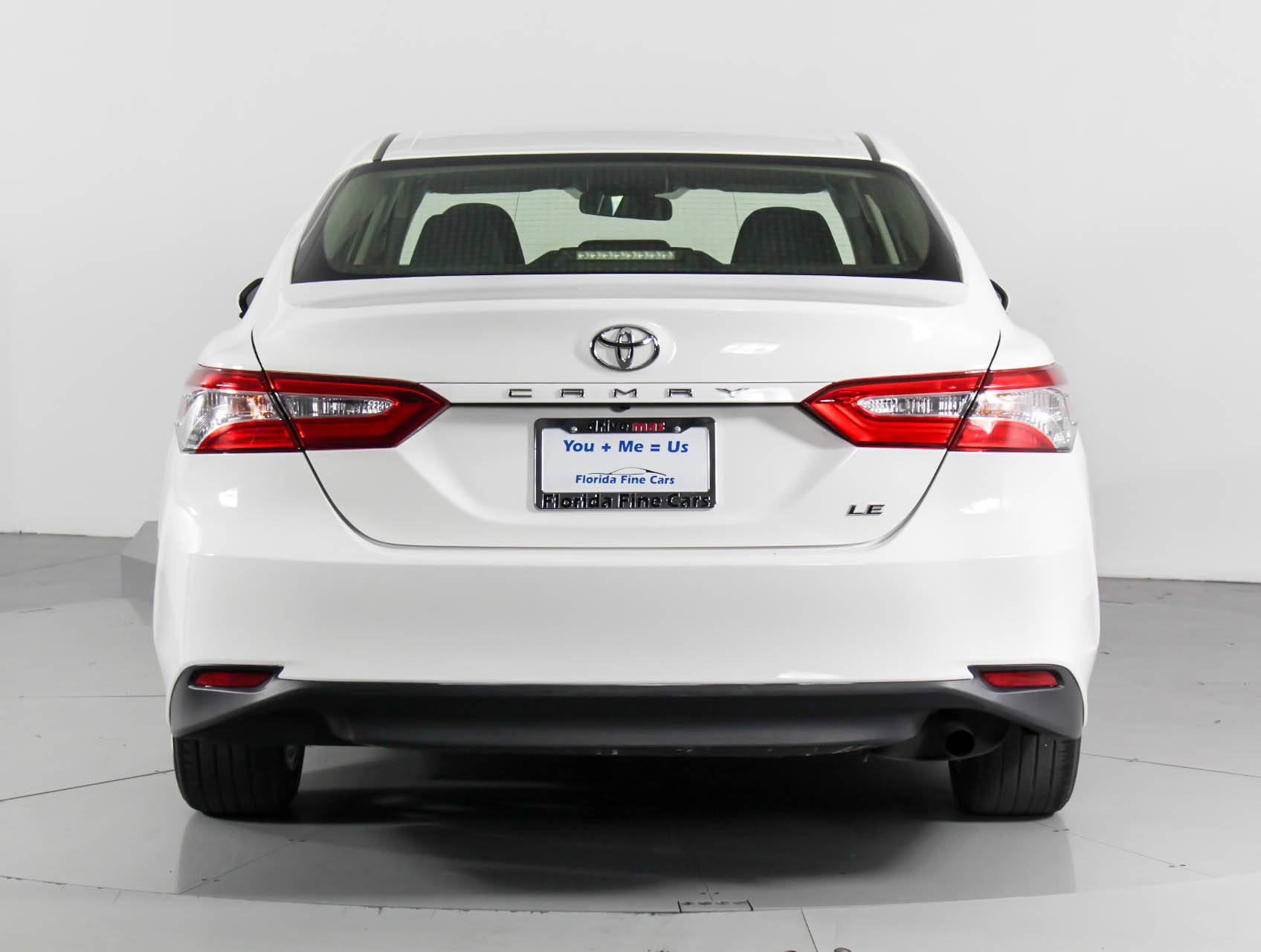Florida Fine Cars - Used TOYOTA CAMRY 2018 WEST PALM LE