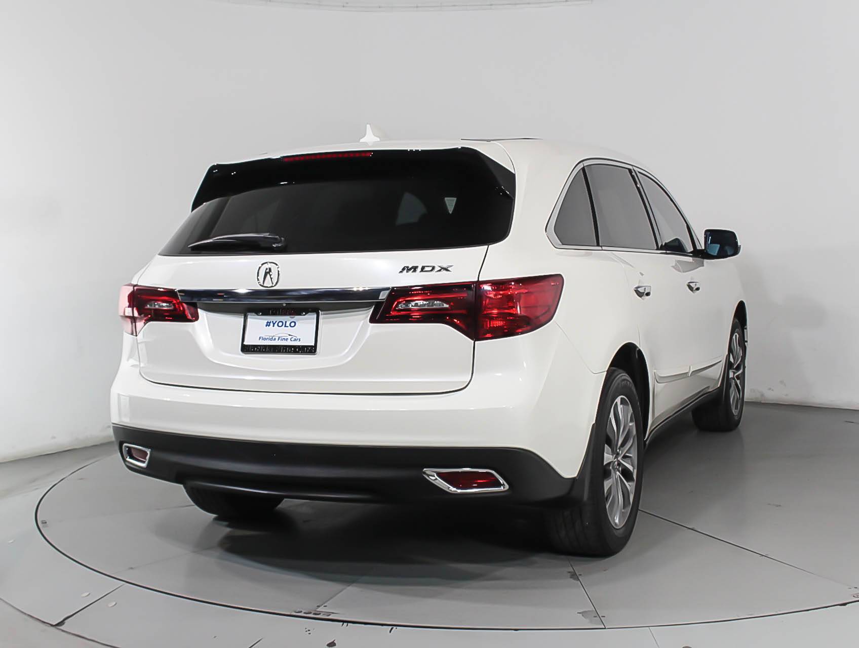 Florida Fine Cars - Used ACURA MDX 2014 MIAMI TECHNOLOGY PACKAGE