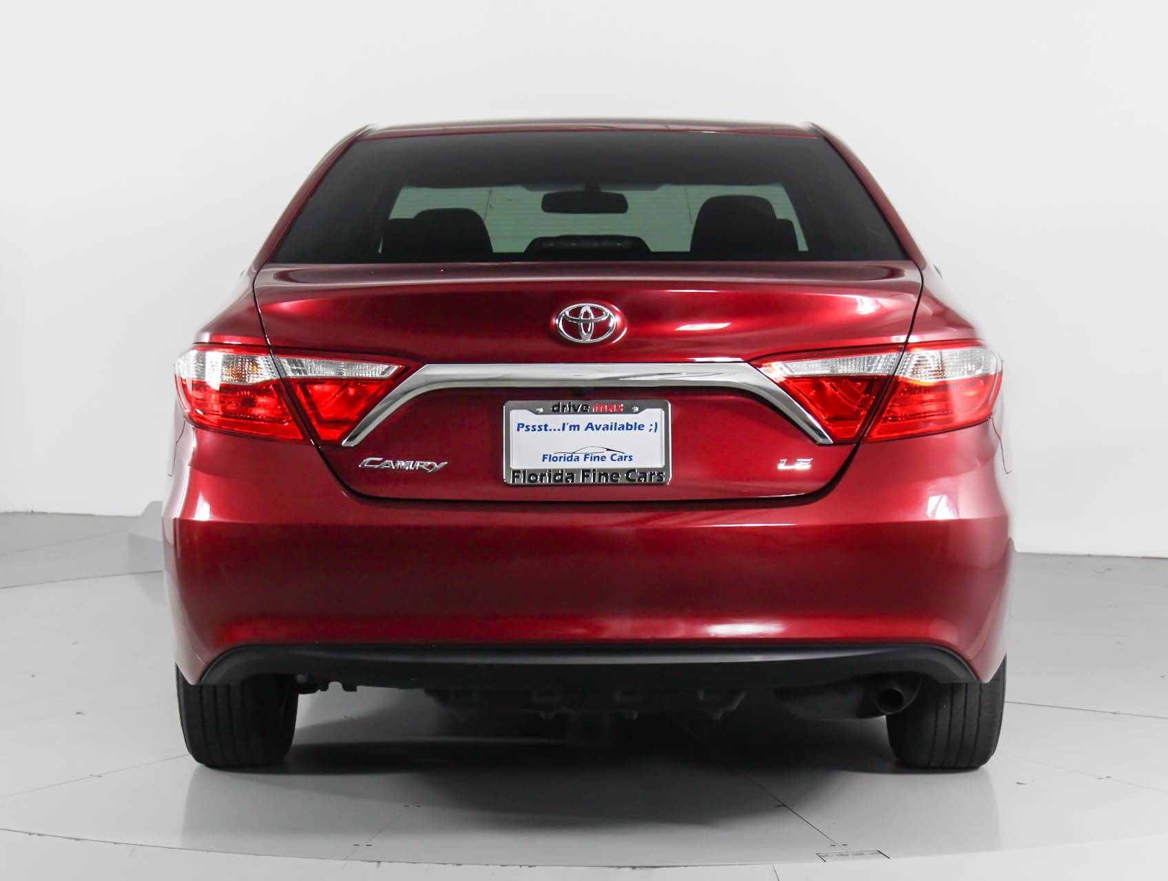 Florida Fine Cars - Used TOYOTA CAMRY 2017 WEST PALM Le