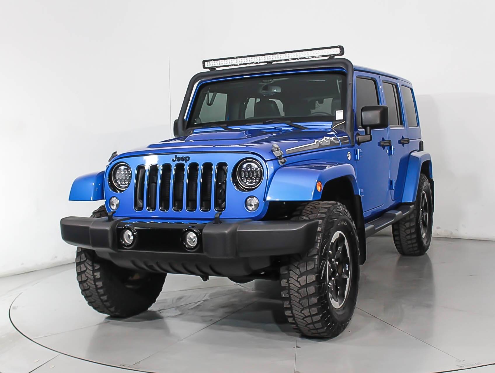 Used 14 Jeep Wrangler Unlimited Sahara Polar Edition Suv For Sale In Miami Fl 1027 Florida Fine Cars