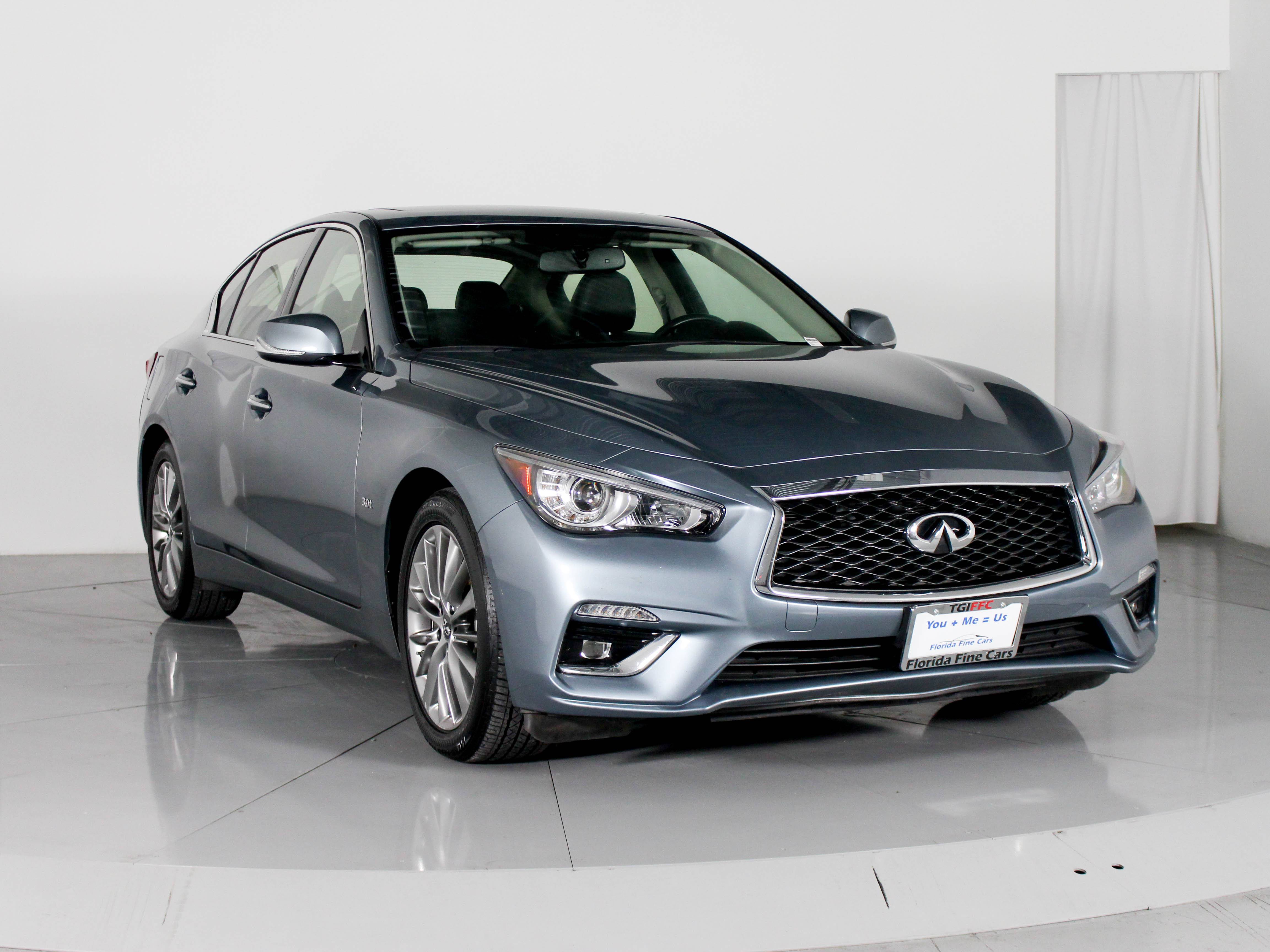 Florida Fine Cars - Used INFINITI Q50 2018 MARGATE 3.0t Luxe