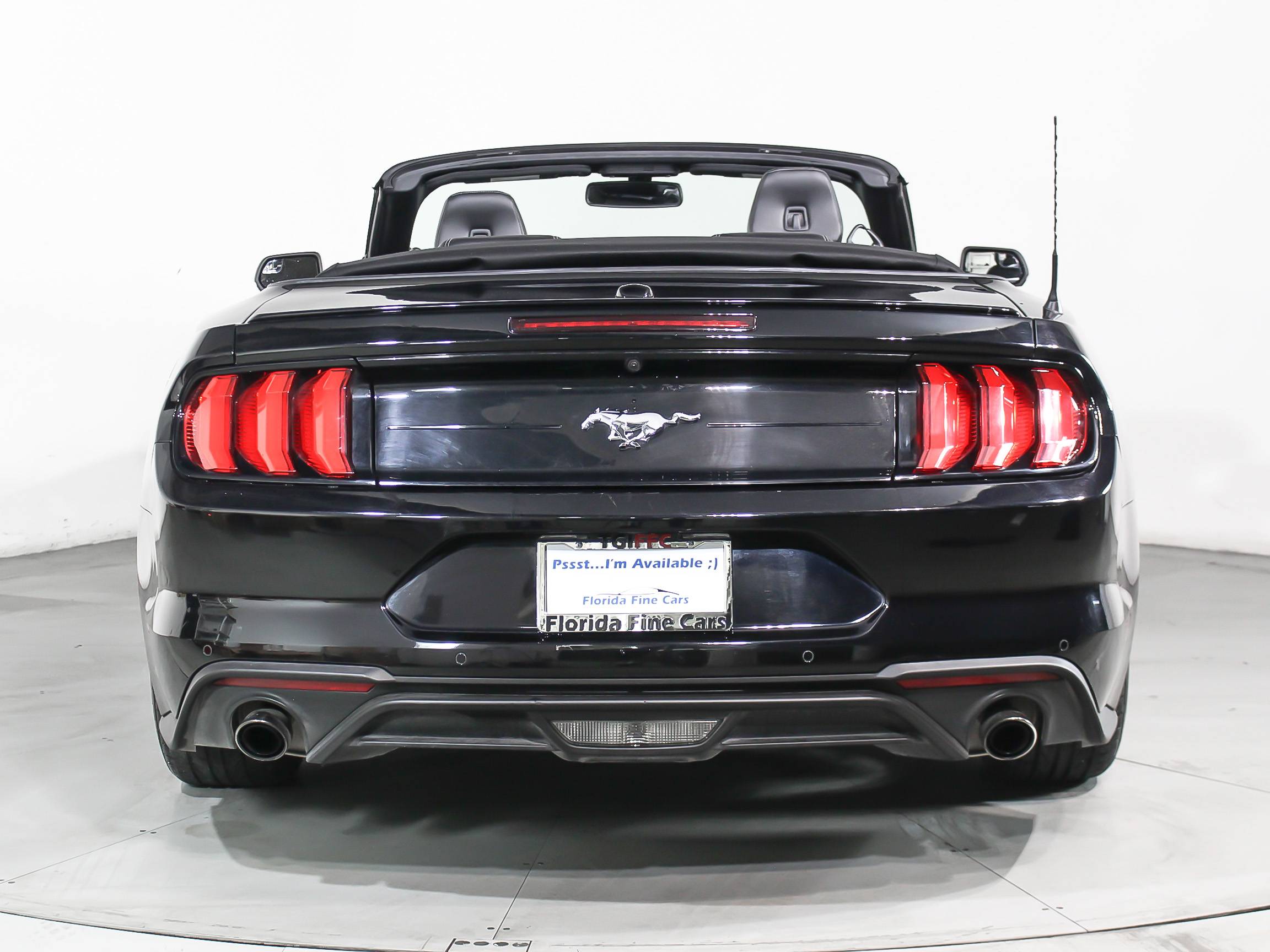 Florida Fine Cars - Used FORD MUSTANG 2018 WEST PALM ECOBOOST PREMIUM