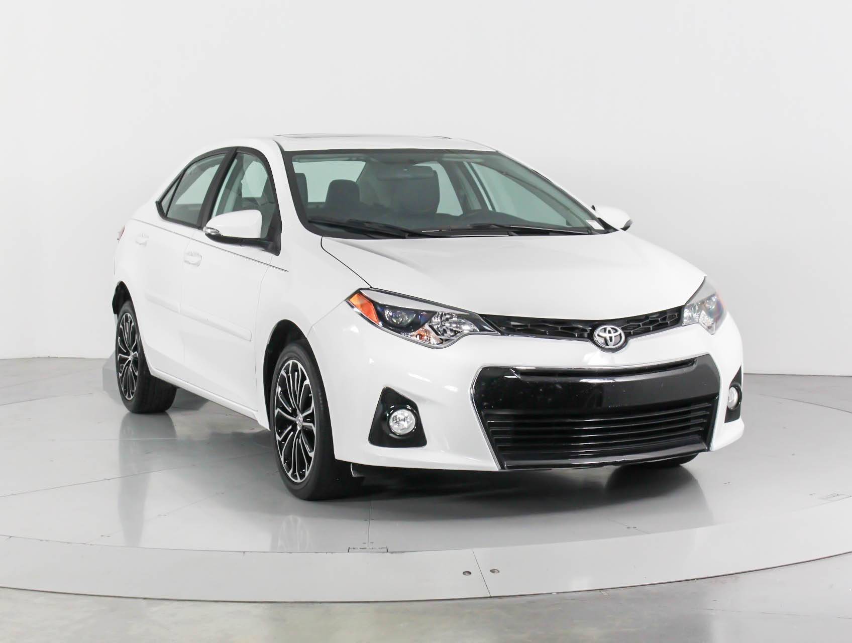 Florida Fine Cars - Used TOYOTA COROLLA 2016 WEST PALM S