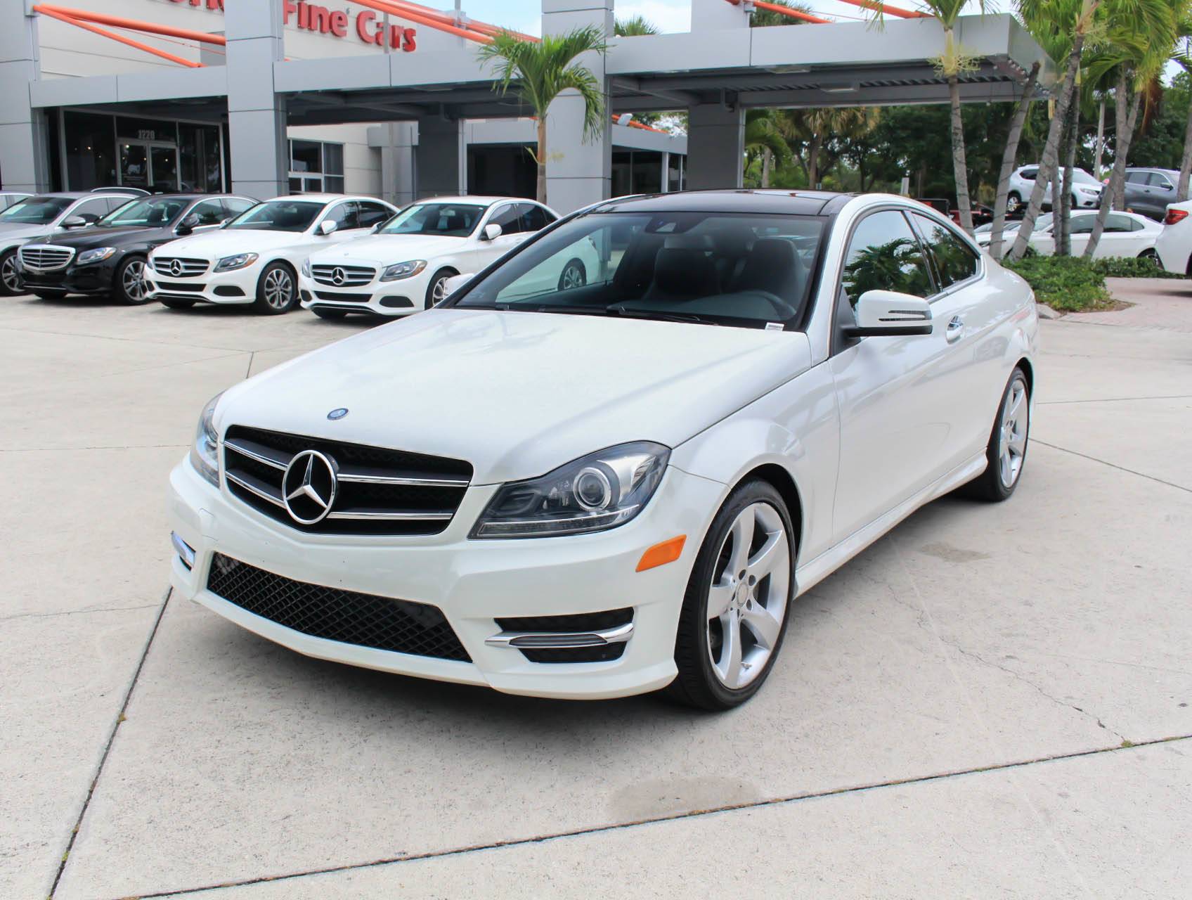 Used 15 Mercedes Benz C Class C350 Coupe For Sale In West Palm Fl Florida Fine Cars