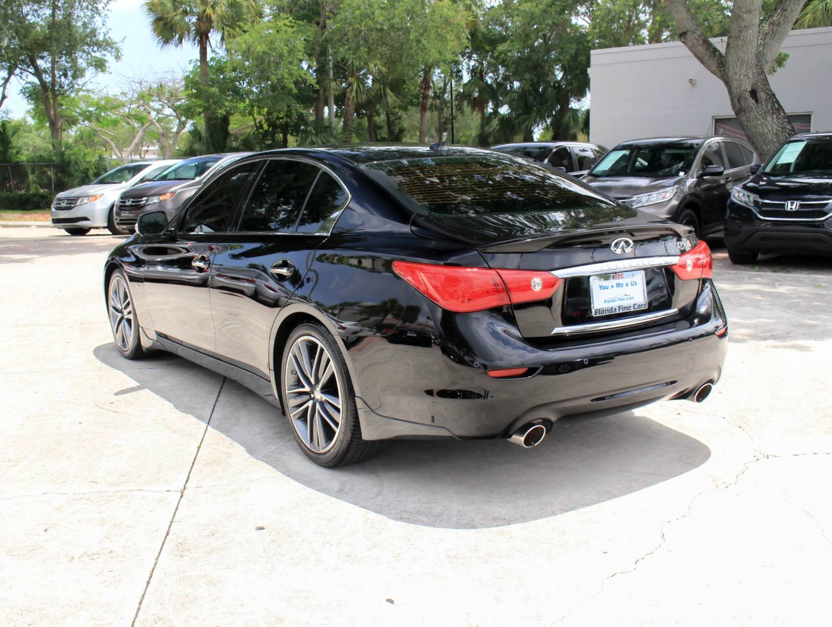 Florida Fine Cars - Used INFINITI Q50 2014 MIAMI Premium Touring Tech