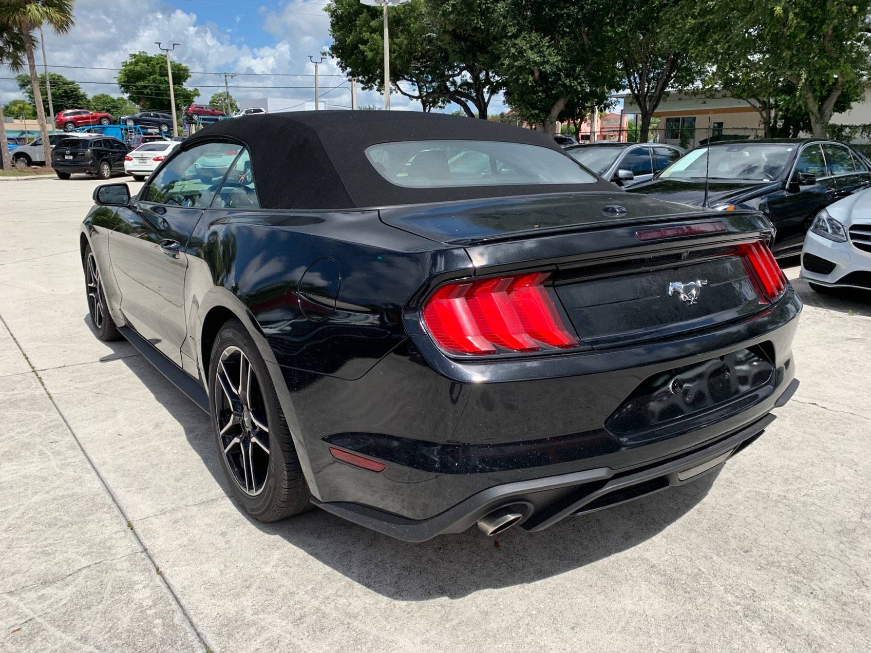 Florida Fine Cars - Used FORD MUSTANG 2019 WEST PALM ECOBOOST PREMIUM