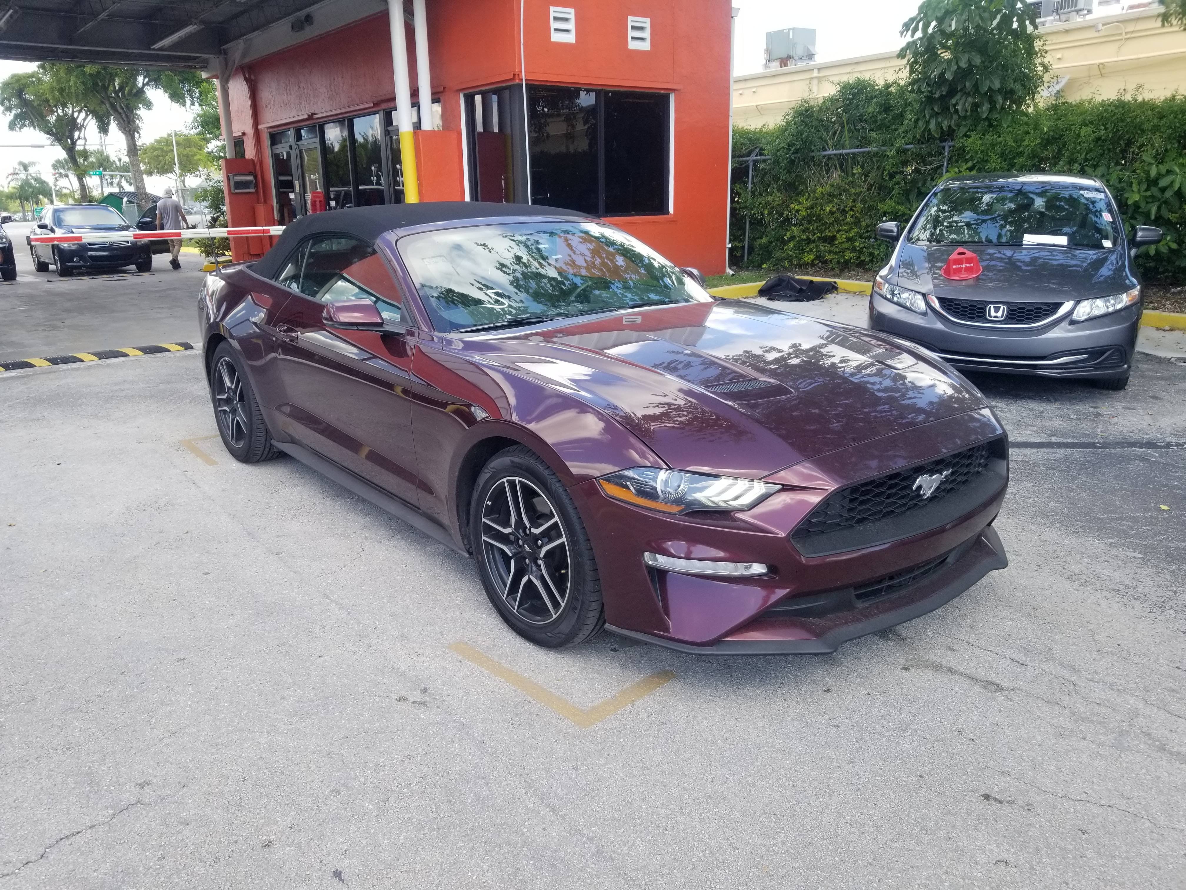 Florida Fine Cars - Used FORD MUSTANG 2018 MIAMI ECOBOOST