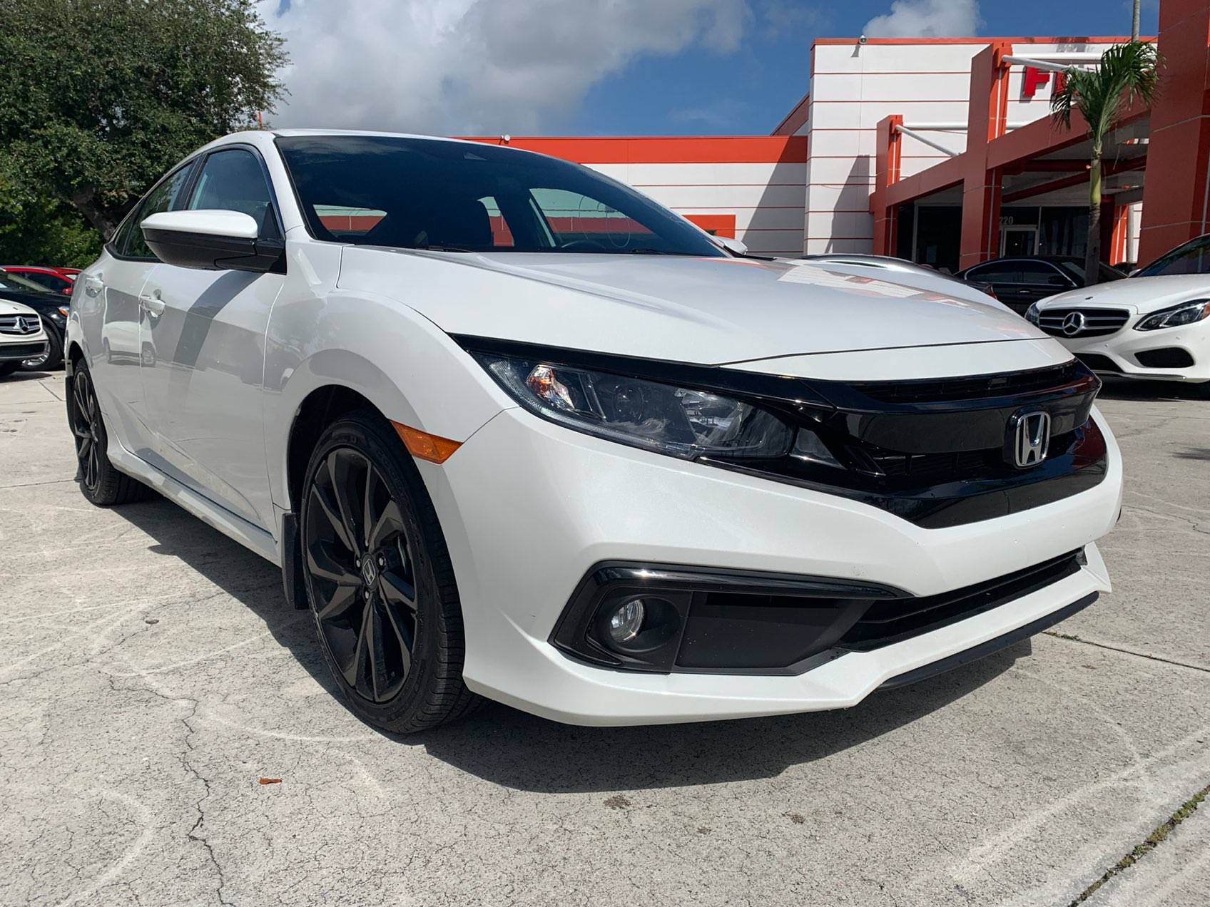 Florida Fine Cars - Used HONDA CIVIC 2019 WEST PALM SPORT