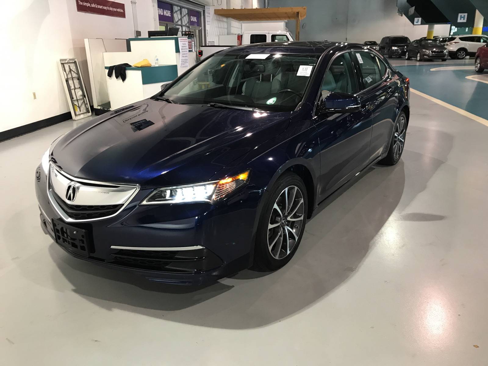 Used 2015 ACURA TLX V6 for sale in MIAMI 109695