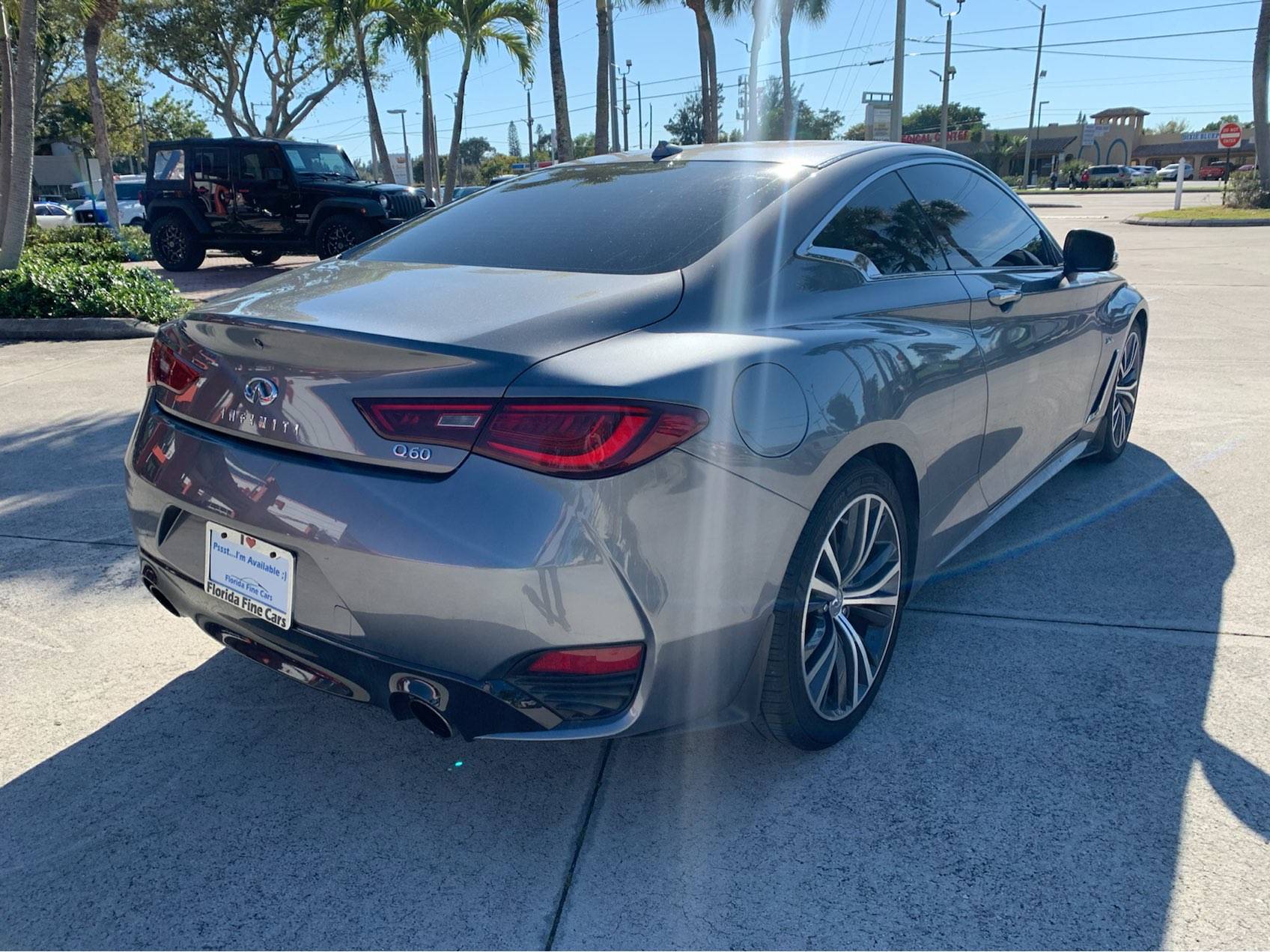 Florida Fine Cars - Used INFINITI Q60 2018 WEST PALM 3.0T LUXE