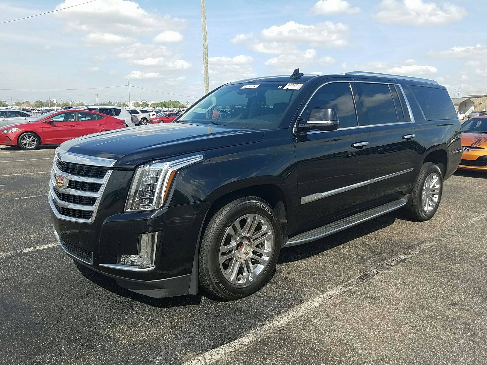 Escalade cadillac vin