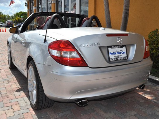 Florida Fine Cars - Used MERCEDES-BENZ SLK CLASS 2007 HOLLYWOOD SLK280-LOW MILES