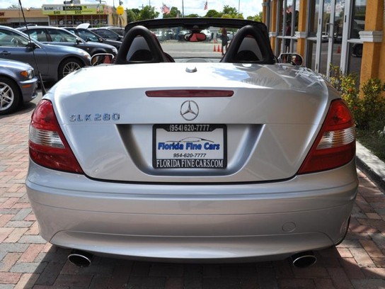 Florida Fine Cars - Used MERCEDES-BENZ SLK CLASS 2007 HOLLYWOOD SLK280-LOW MILES