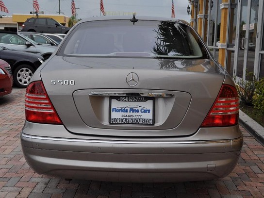 Florida Fine Cars - Used MERCEDES-BENZ S CLASS 2003 HOLLYWOOD S500-SPORT-NAVI