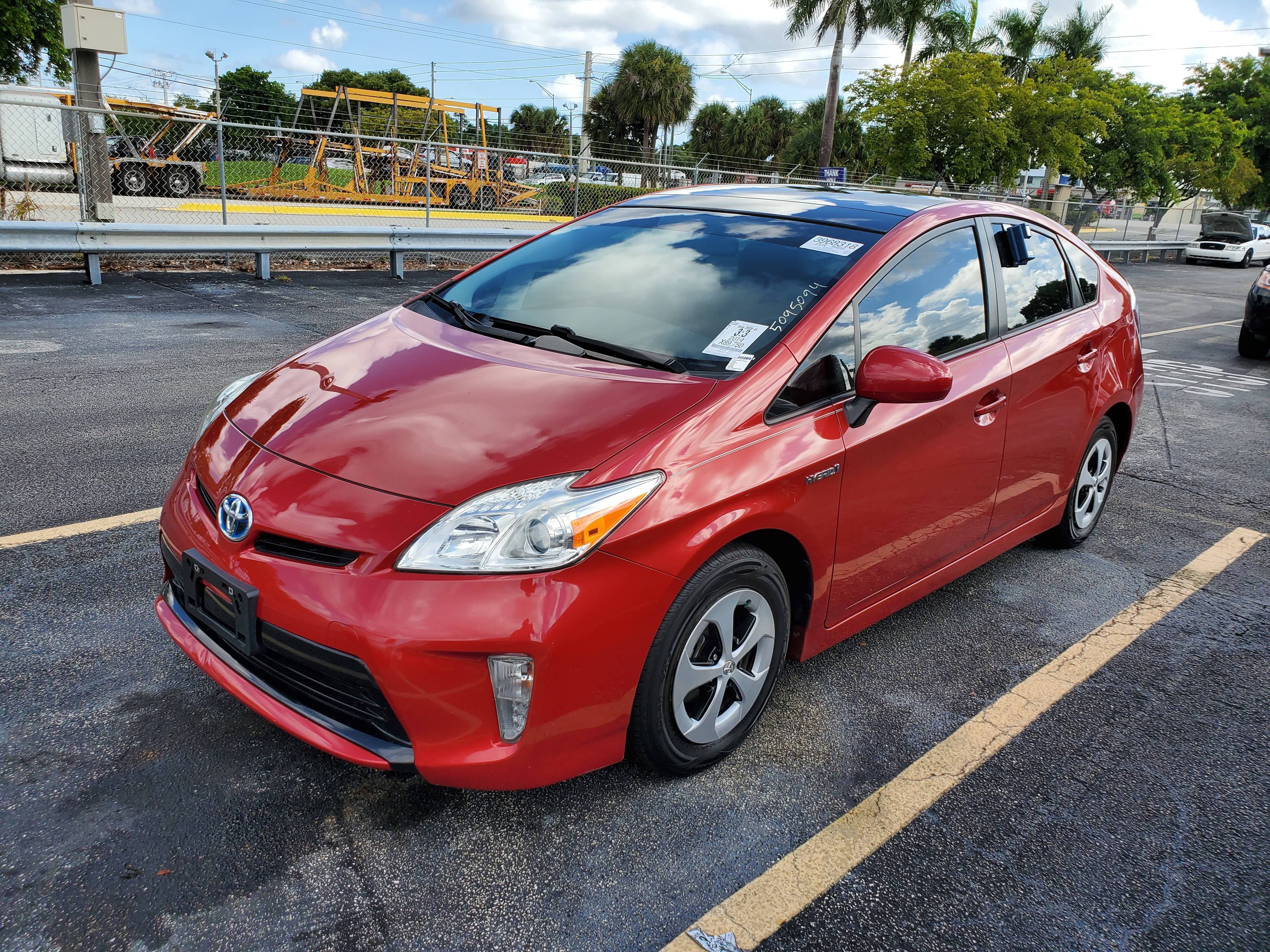 Florida Fine Cars - Used TOYOTA PRIUS 2014 WEST PALM FOUR