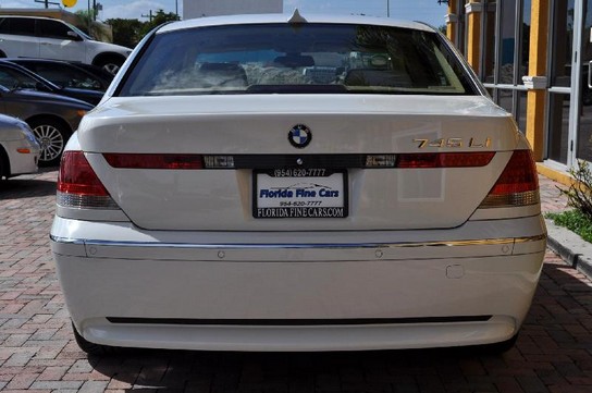 Florida Fine Cars - Used BMW 7 SERIES 2005 HOLLYWOOD 745LI-SPORT-NAVI