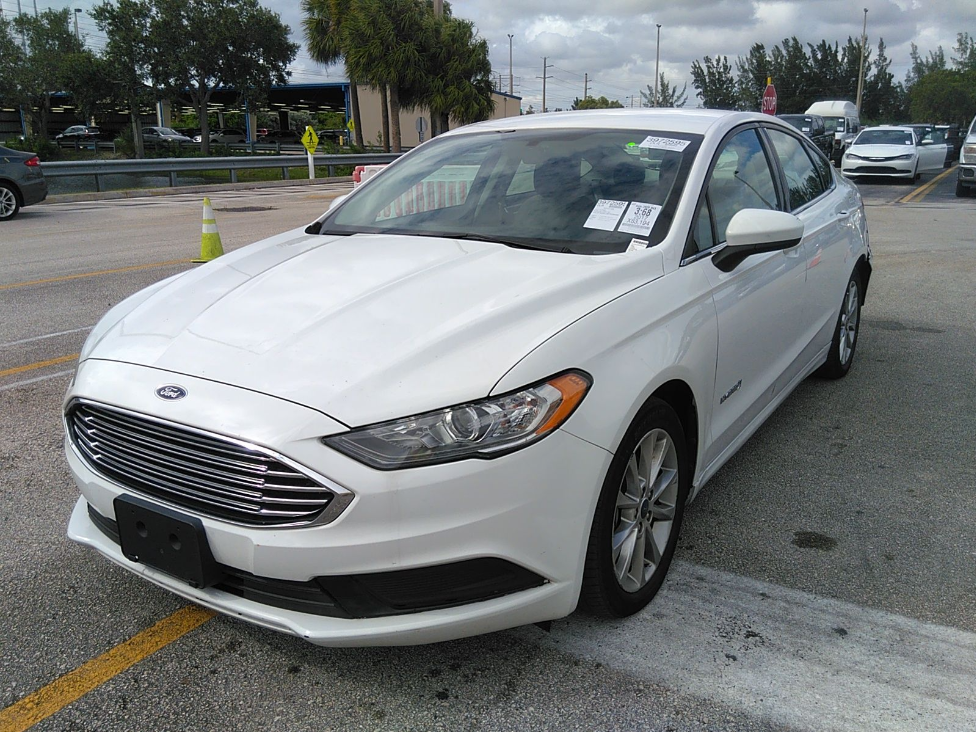 Florida Fine Cars - Used FORD FUSION 2017 MIAMI HYBRID SE