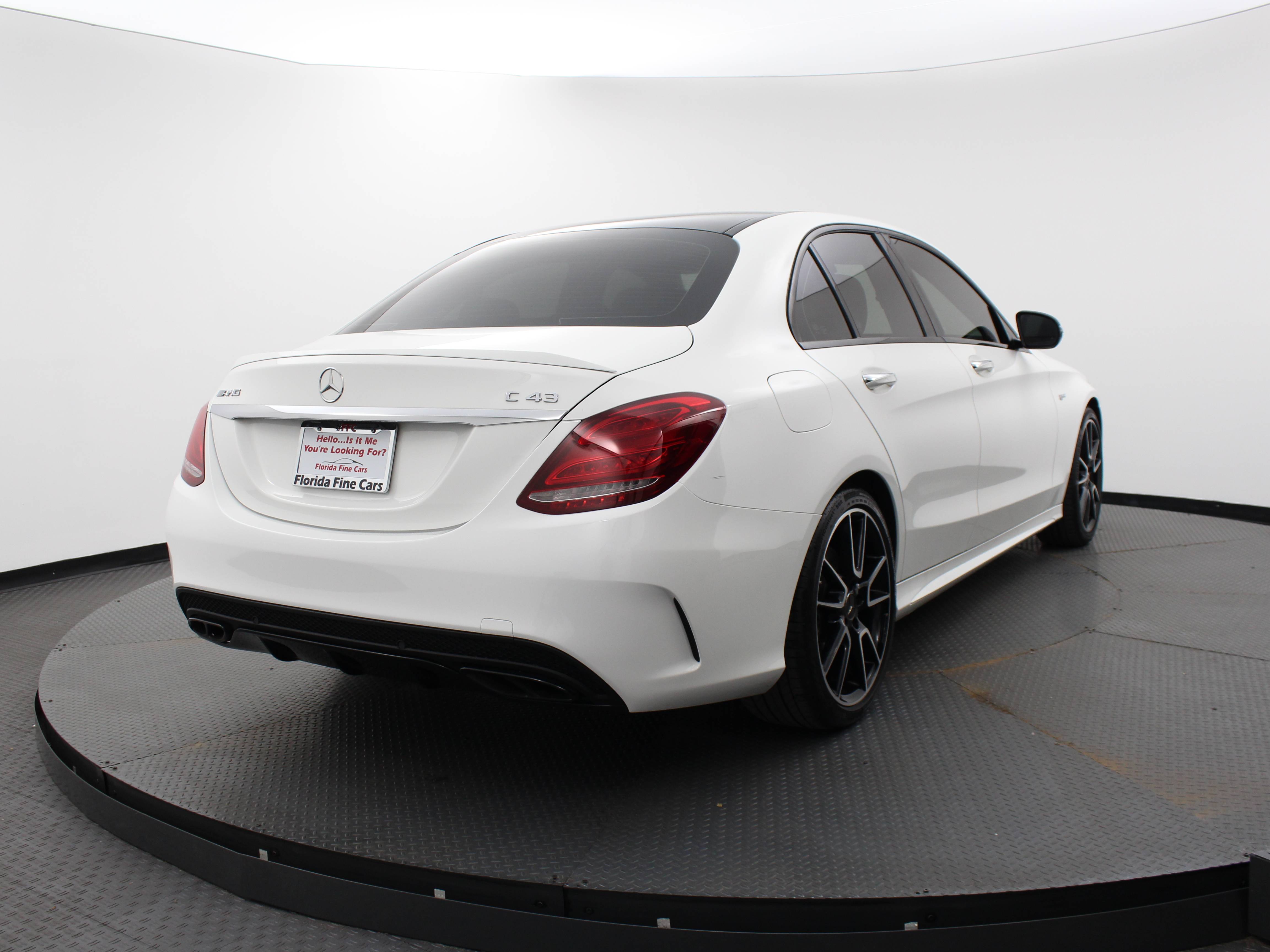 Florida Fine Cars - Used MERCEDES-BENZ C-CLASS 2017 MIAMI AMG C 43