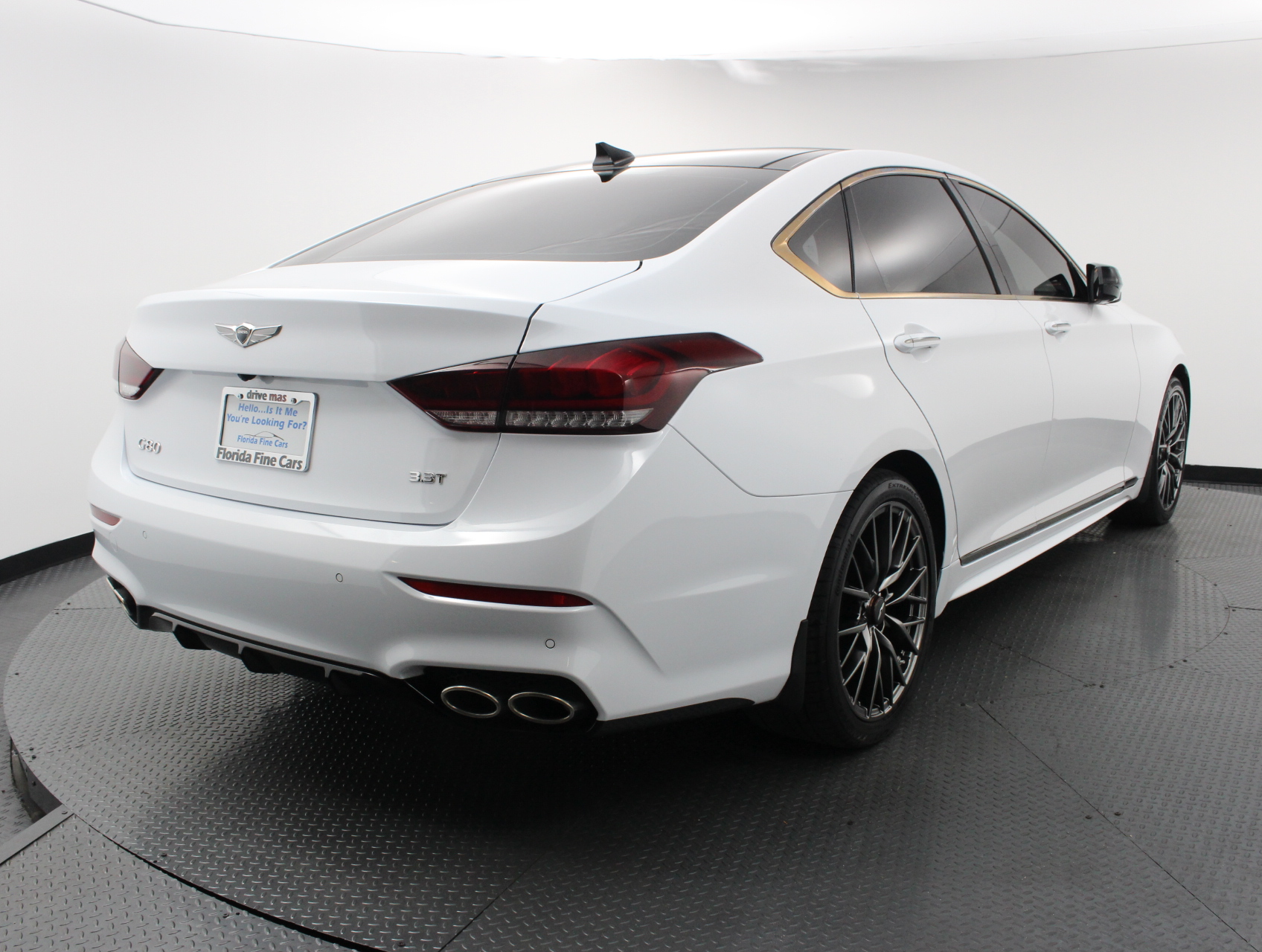 Florida Fine Cars - Used GENESIS G80 2018 WEST PALM 3.3T SPORT