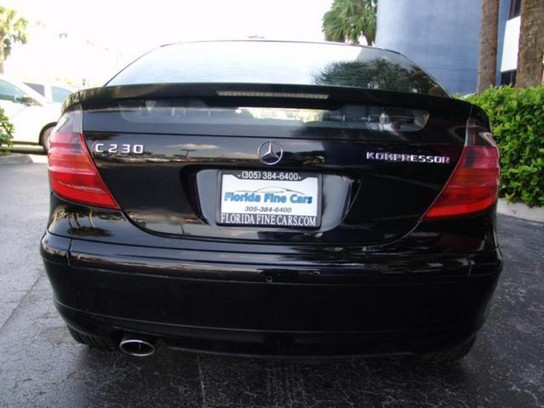 Florida Fine Cars - Used MERCEDES-BENZ C CLASS 2003 MIAMI C230 Supercharged