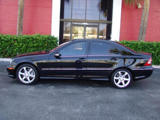 Florida Fine Cars - Used MERCEDES-BENZ C CLASS 2007 MIAMI 4D C230