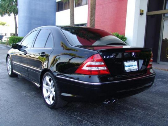 Florida Fine Cars - Used MERCEDES-BENZ C CLASS 2007 MIAMI 4D C230