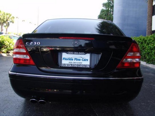 Florida Fine Cars - Used MERCEDES-BENZ C CLASS 2007 MIAMI 4D C230
