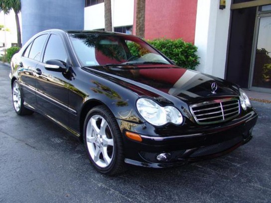 Florida Fine Cars - Used MERCEDES-BENZ C CLASS 2007 MIAMI 4D C230