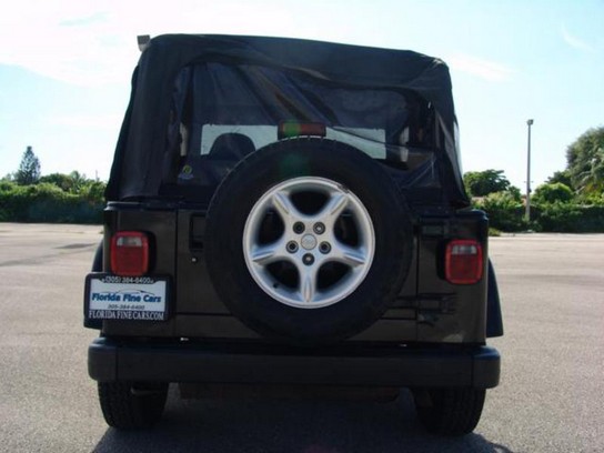 Florida Fine Cars - Used JEEP WRANGLER 2000 MIAMI Sahara 4WD