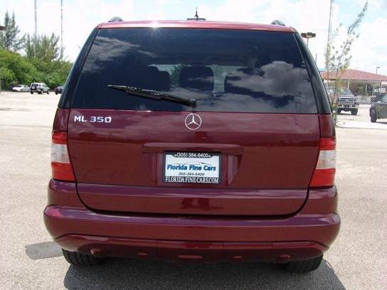 Florida Fine Cars - Used MERCEDES-BENZ M CLASS 2004 MIAMI ML350 4WD