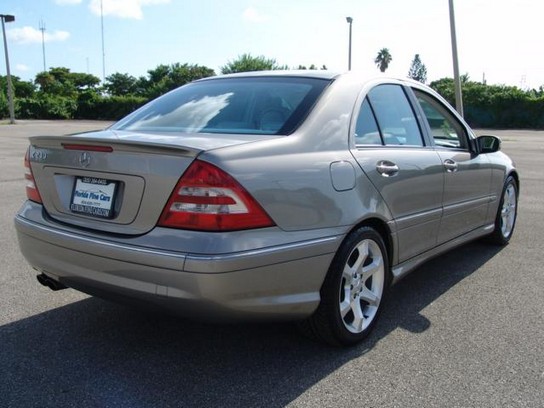 Florida Fine Cars - Used MERCEDES-BENZ C CLASS 2007 MIAMI 4D C230
