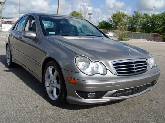 Florida Fine Cars - Used MERCEDES-BENZ C CLASS 2007 MIAMI 4D C230
