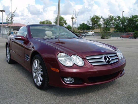 Florida Fine Cars - Used MERCEDES-BENZ SL CLASS 2007 MIAMI SL550