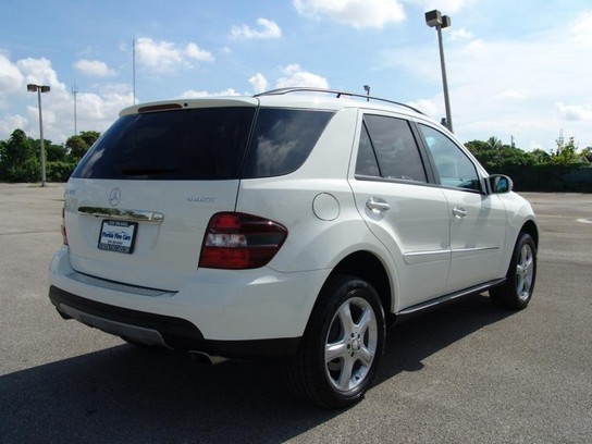 Florida Fine Cars - Used MERCEDES-BENZ M CLASS 2008 MIAMI ML350 4WD