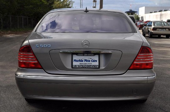 Florida Fine Cars - Used MERCEDES-BENZ S CLASS 2003 MIAMI S500