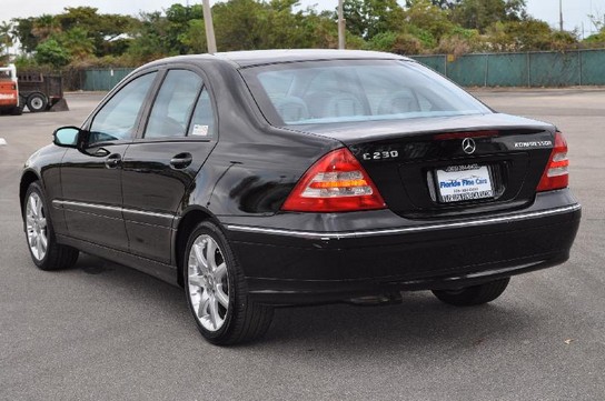 Florida Fine Cars - Used MERCEDES-BENZ C CLASS 2003 MIAMI C230 Supercharged